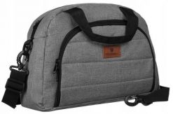 Torba treningowo-podróżna Peterson PTN GBP-04-8970 GRAY szara. Szare torby podróżne damskie Peterson, bez wzorów. Za 63.98 zł.