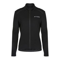 Bluza rowerowa damska ATTABO FLEERO REF ocieplana. Czarne bluzy bez kaptura damskie ATTABO. Za 199.99 zł.