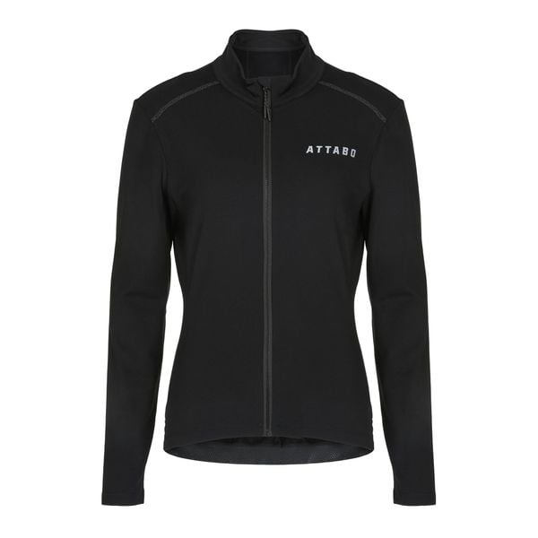 Bluza rowerowa damska ATTABO FLEERO REF ocieplana. Czarne bluzy bez kaptura damskie ATTABO. Za 199.99 zł.