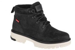 Buty trekkingowe damskie, Levi's Solvi Ankle. Czarne obuwie trekkingowe damskie Levi's. Za 493.40 zł.