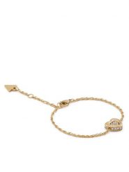 Guess Bransoletka JUBB05 461JW Złoty. Żółte bransoletki damskie Guess, metalowe. Za 199.00 zł.