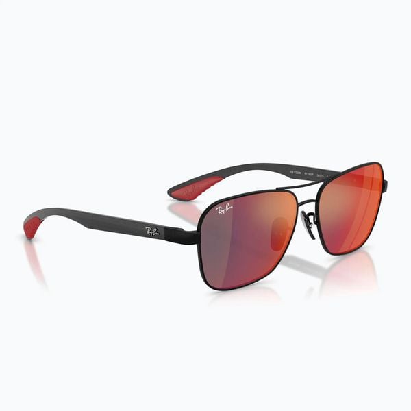 Okulary przeciwsłoneczne Ray-Ban Rb8336M Scuderia. Czarne okulary przeciwsłoneczne damskie Ray-Ban. Za 999.99 zł.