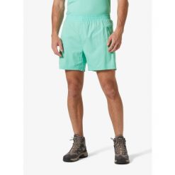Spodenki męskie Helly Hansen Trail 6" Shorts. Zielone szorty męskie Helly Hansen, bez kołnierzyka. Za 224.99 zł.
