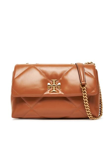Tory Burch Torebka 154706 Brązowy. Brązowe torebki klasyczne damskie Tory Burch, bez wzorów, ze skóry, wizytowe, bez kołnierzyka, bez ramiączek. Za 2,049.00 zł.