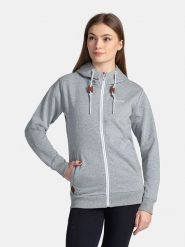 Kilpi Bluza "Bery" w kolorze szarym rozmiar: 38. Szare bluzy z nadrukiem damskie Kilpi, z bawełny. Za 208.99 zł.
