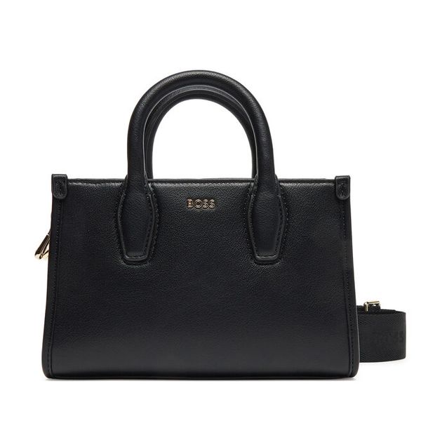 Torebka BOSS. Czarne torebki klasyczne damskie Boss, bez wzorów, bez dodatków. Za 480.99 zł.