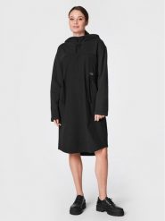 G-Star Raw Sukienka codzienna Anorak D22368-D165-D301 Czarny Regular Fit. Czarne sukienki damskie G-Star Raw, na co dzień, s, bez wzorów, z bawełny, retro, bez kołnierzyka, bez ramiączek, proste. Za 649.99 zł.
