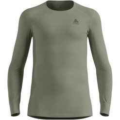 Bielizna termoaktywna z długim rękawem Odlo BL TOP crew neck l/s ACTIVE WARM. Szara bielizna termoaktywna męska Odlo, l, bez wzorów. W wyprzedaży za 209.29 zł.