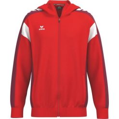 Kurtka treningowa Erima Celebrate 125 z kapturem czerwona. Czarne kurtki damskie Erima, bez wzorów, sportowe, z kapturem. Za 343.99 zł.