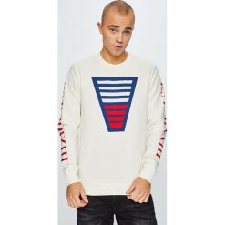 Only & Sons - Bluza. Białe bluzy bez kaptura męskie Only & Sons, l, z bawełny. W wyprzedaży za 49.90 zł.