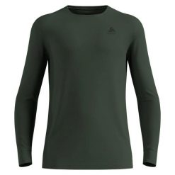 Bielizna termoaktywna z długim rękawem Odlo BL TOP crew neck l/s MERINO 260. Szara bielizna termoaktywna męska Odlo, l, bez wzorów, z materiału. Za 450.49 zł.