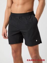 Bjorn_borg ACE PRO 7" SHORTS z recyklowanego poliestru — BLACK BEAUTY. Czarne szorty męskie Björn Borg, bez wzorów. Za 307.50 zł.