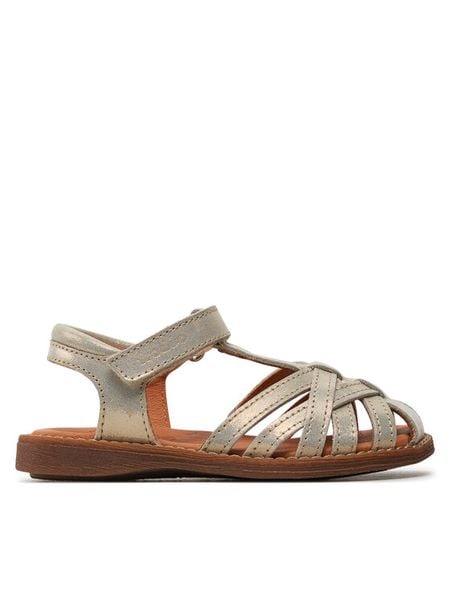 Froddo Sandały Lore Rosa G3150245-1 M Złoty. Żółte sandały dziewczęce Froddo, ze skóry, bez zapięcia. Za 359.99 zł.