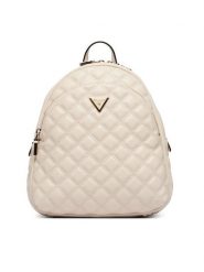 Guess Plecak Giully II HWQG96 73320 Kremowy. Białe plecaki damskie Guess, z aplikacjami, ze skóry. Za 639.99 zł.