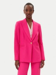 Maryley Marynarka 25EB187/M27/43AL Różowy Regular Fit. Czerwone marynarki i żakiety damskie Maryley, m, bez wzorów, z syntetyku. Za 279.99 zł.