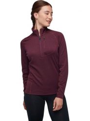 Black Diamond Koszulka termiczna "Coefficient LT" w kolorze jagodowym rozmiar: S. Różowe bluzki sportowe damskie Black Diamond, s, z materiału, bez kołnierzyka, bez ramiączek. Za 237.17 zł.