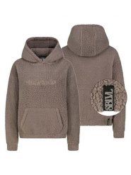 Sublevel Bluza polarowa w kolorze jasnobrązowym rozmiar: S. Brązowe bluzy z kapturem damskie Sublevel, s, z polaru. Za 170.47 zł.