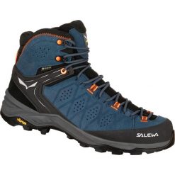 Buty trekkingowe męskie Salewa MS Alp Trainer 2 Mid Gtx. Czarne buty trekkingowe męskie Salewa, z materiału, bez zapięcia, trekkingowe. Za 959.99 zł.