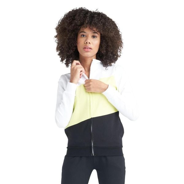 Damski kombinezon Live in Colors, zapinany na zamek i ze stójką. Zielone kombinezony damskie LEONE 1947 APPAREL, l, bez wzorów, z dresówki, sportowe, bez kołnierzyka, bez ramiączek. W wyprzedaży za 223.60 zł.