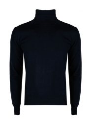 Takeshy Kurosawa Sweter | 83475 | Maglia D/Vita Calato Lana | Mężczyzna | Granatowy. Niebieskie swetry męskie Takeshy Kurosawa, m, bez wzorów, z dzianiny, bez kołnierzyka. W wyprzedaży za 419.00 zł.