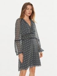 Guess Sukienka codzienna Yvette W4BK29 WDW82 Niebieski Regular Fit. Niebieskie sukienki damskie Guess, na co dzień, s, z aplikacjami, z syntetyku, bez kołnierzyka, bez ramiączek, proste. Za 299.99 zł.