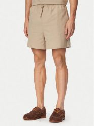 Ysabel Mora Szorty materiałowe 90539 Beżowy ciemny Regular Fit. Brązowe szorty męskie ysabel mora, z bawełny, bez kołnierzyka. Za 169.99 zł.