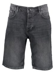 Pepe Jeans Bermudy dżinsowe "Callen" w kolorze antracytowym rozmiar: W32. Czarne szorty męskie Pepe Jeans, z aplikacjami, z jeansu, klasyczne. Za 126.75 zł.
