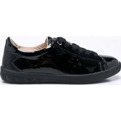 Diesel - Buty. Czarne buty sportowe na co dzień damskie Diesel, bez wzorów, z gumy. W wyprzedaży za 269.90 zł.
