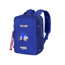 Plecak wielozadaniowy SONIC THE HEDGEHOG Niebieski. Niebieskie plecaki damskie SONIC THE HEDGEHOG, bez wzorów. Za 236.05 zł.