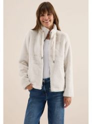 Cecil Kurtka pluszowa w kolorze białym rozmiar: M. Białe kurtki damskie Cecil, m, bez wzorów, bez kaptura. Za 343.73 zł.