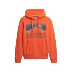 Casualowa bluza z kapturem Superdry Great Outdoors. Czerwone bluzy z kapturem męskie Superdry., m. Za 343.40 zł.