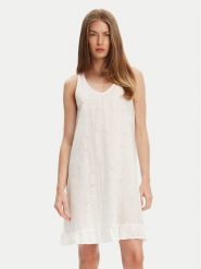 United Colors Of Benetton Koszula nocna 4SHX3C008 Écru Regular Fit. Koszule nocne damskie United Colors Of Benetton, bez wzorów, z bawełny. Za 129.99 zł.