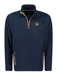 Geographical Norway Bluza polarowa w kolorze granatowym rozmiar: S. Niebieskie bluzy bez kaptura damskie Geographical Norway, s, z polaru. Za 79.03 zł.