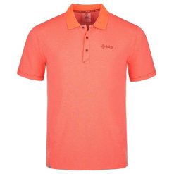 Męska koszulka funkcyjna polo Kilpi COLLAR-M. Brązowe koszulki polo męskie Kilpi, m, bez wzorów, z materiału, bez ramiączek. Za 118.50 zł.
