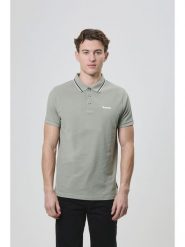 Bench Koszulka polo "Gruff" w kolorze khaki rozmiar: 54. Brązowe koszulki polo męskie Bench, bez wzorów, z bawełny, bez ramiączek. Za 79.21 zł.