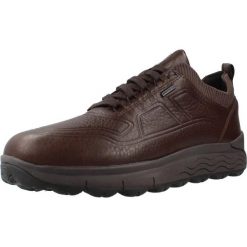 Buty GEOX U26FDD 000FV Brązowy. Brązowe buty fitness męskie Geox, ze skóry, bez zapięcia, na fitness i siłownię. Za 424.99 zł.