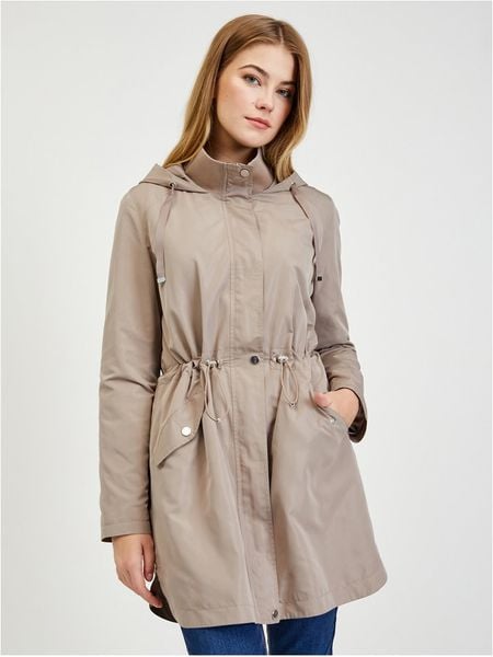 Orsay Parka w kolorze szarobrązowym rozmiar: 36. Brązowe parki damskie ORSAY, bez wzorów. Za 144.95 zł.