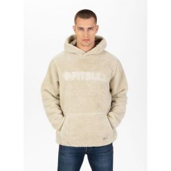 Bluza męska Pitbull z kapturem Aragon. Brązowe bluzy z kapturem męskie PITBULL, m. Za 199.99 zł.