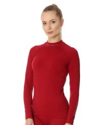 Bluza damska termoaktywna Brubeck EXTREME THERMO. Czerwone bluzy z kapturem damskie Brubeck, m, z dzianiny. Za 219.99 zł.