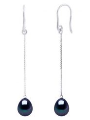 Pearl Addict Srebrne kolczyki z perłami rozmiar: onesize. Niebieskie kolczyki damskie Pearl Addict, z perłą, srebrne, z zapięciem typu bigiel. Za 195.99 zł.