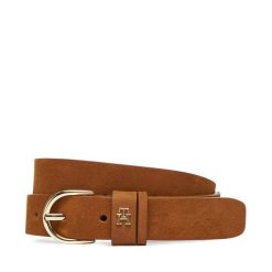 Pasek Damski Tommy Hilfiger. Brązowe paski damskie Tommy Hilfiger, bez wzorów. Za 189.99 zł.