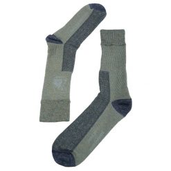 Skarpety myśliwskie Tagart Winter High Zielone wzmocnienia z Kevlaru. Zielone skarpetki męskie tagart, bez wzorów. Za 69.00 zł.