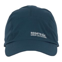 Czapka wodoodporna unisex III. Niebieskie czapki męskie Regatta, bez wzorów, z materiału. Za 80.00 zł.