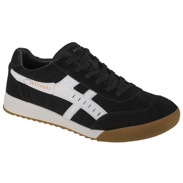 Buty sportowe Sneakersy męskie, Skechers Zinger-Manchego. Białe buty sportowe na co dzień męskie Skechers, z materiału, bez zapięcia, trekkingowe. Za 299.99 zł.