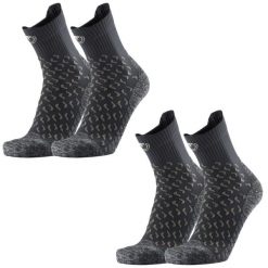 Skarpety trekkingowe dorosly Therm-ic Outdoor UltraCool Crew zestaw 2 par. Szare skarpetki damskie THERM-IC, bez wzorów. Za 162.00 zł.