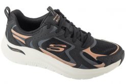 Buty sportowe Sneakersy damskie, Arch Fit 2.0 - Vintage Luxe. Czarne buty sportowe na co dzień damskie Skechers, bez wzorów, z materiału, trekkingowe. Za 389.99 zł.