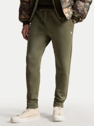 Polo Ralph Lauren Spodnie dresowe 710881518517 Zielony Regular Fit. Zielone spodnie dresowe męskie Polo Ralph Lauren, bez wzorów, z dresówki. Za 729.99 zł.