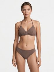 Roxy Bikini Lascaa Brialete ERJX203575 Brązowy. Brązowe bikini damskie Roxy, bez wzorów. Za 339.99 zł.