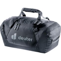 Torba podróżna Deuter Duffel 70 - black. Czarne torebki klasyczne damskie Deuter, bez wzorów, bez dodatków. Za 371.99 zł.