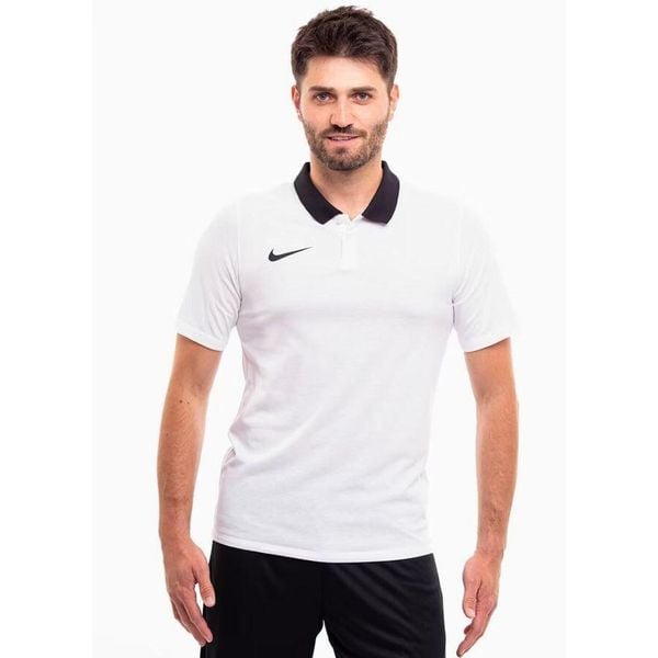 Koszulka sportowa męska Nike Drifit Park 20. Białe t-shirty sportowe męskie Nike, m, bez ramiączek, do piłki nożnej. Za 208.00 zł.